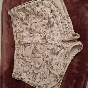 High-waisted short shorts from anthropologie